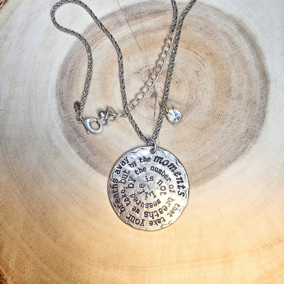 Chicos Hand-stamped necklace - Picture 4 of 6
